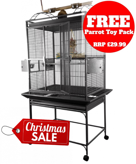 Parrot-Supplies Dakota Play Top Parrot Cage Black Parrot-Supplies Dakota Play Top Parrot Cage Black